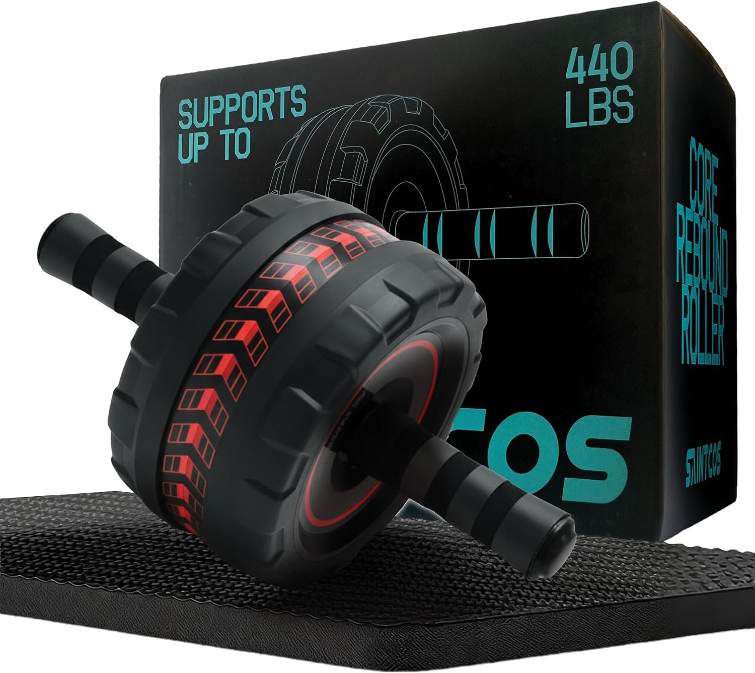 Ab Roller Wheel with Knee Pad, Core...