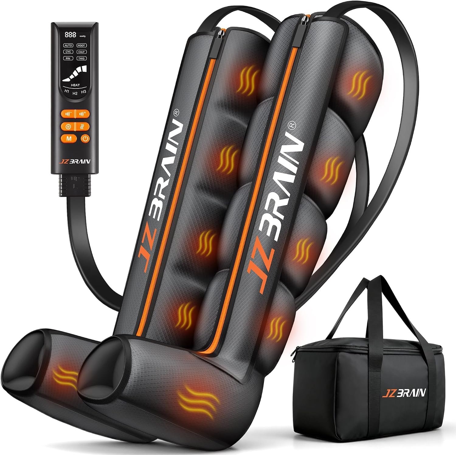 Air Compression Boots Leg Massager:...