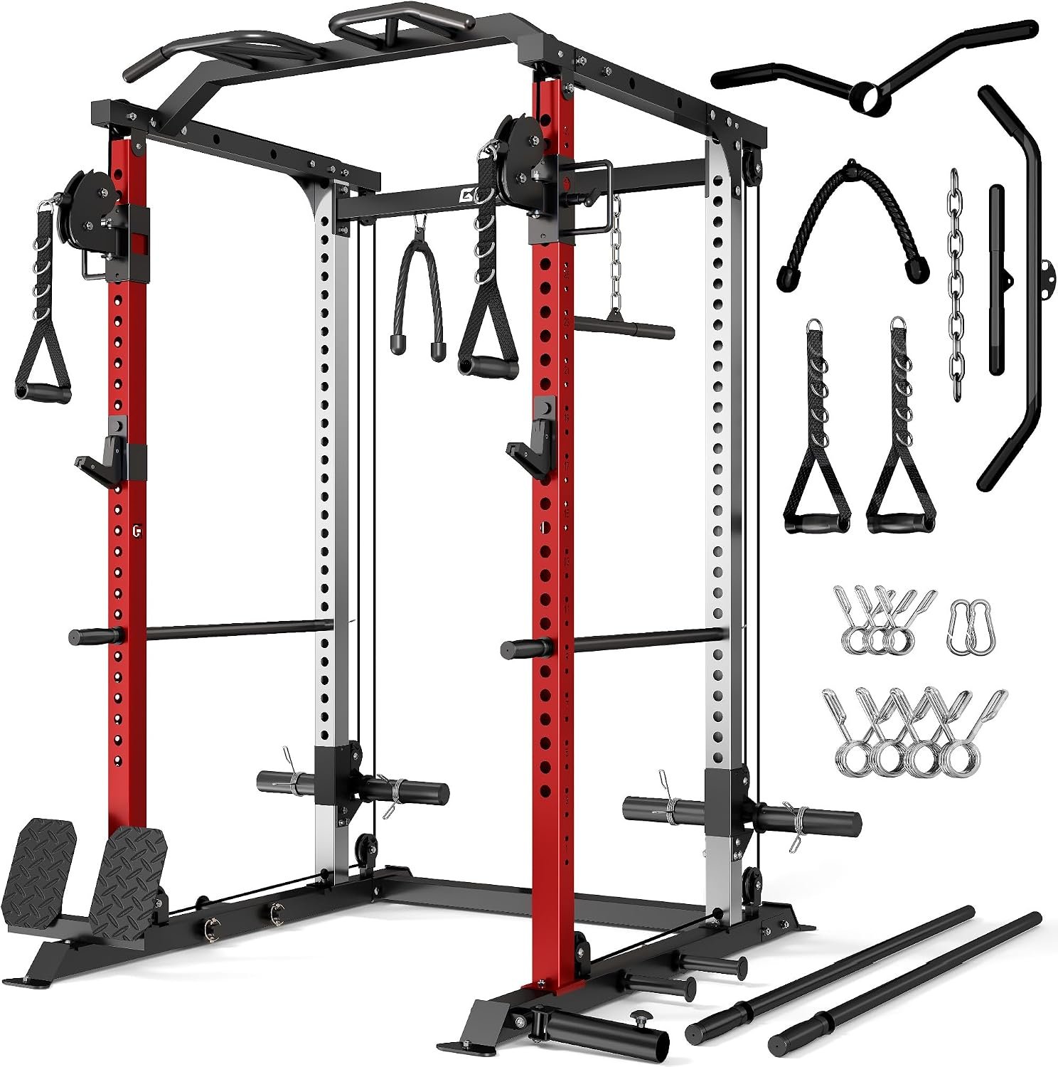 DP01 Power Cage, 2000LBS Squat Rack...