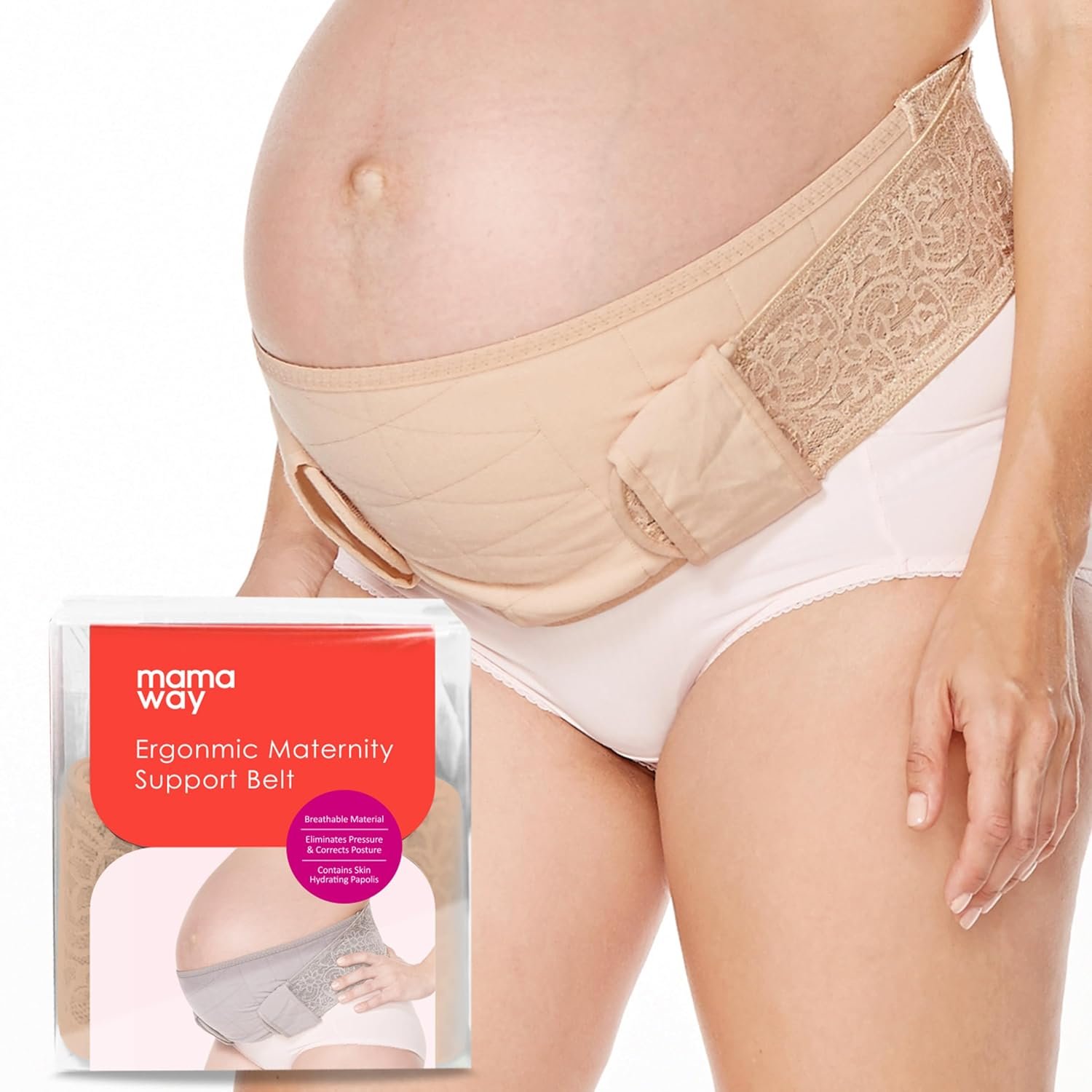Mamaway Pregnancy Belly Band, Ergon...