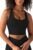 YITTY Active Sports Bra Tank, Tank Top for Women with Built-in Bra, Racerback, Removable Cups, Low-Impact Yoga and Gym