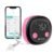 Fitdays Smart Body Tape Measure with Bluetooth Fitdays APP for Body Fat & Muscle Measurement, LED Display,Type-C,Unlimited Users (Pink)