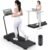 THERUN Walking Pad with Handle Bar, Compact Under Desk Portable Treadmill