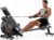 YOSUDA Rowing Machine for Home, Magnetic Rower Machine for Beginners to Athletes, Use with Resistance Adjustment Function, Bluetooth, App Supported, LCD Monitor, and Comfortable Seat Cushion