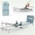 PAETA Pilates Reformer, 86″ Foldable Reformer Pilates Machine for Home Use, with Dual Resistance- Springs and Cords, Pilates Equipment for Home Workouts with Jump Board, Up to 400 LBS