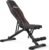 FLYBIRD WB2 Weight Bench, Utility Adjustable Weight Bench for Full Body Workout- Multi-Purpose Foldable Incline Bench (Black)