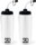 50 Strong | Hockey & Lacrosse Water Bottle with Straw, 2-Pack, 1 Liter