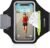 GUZACK Running Armband for iPhone 17 16 15 14 13 Pro Max, Galaxy S25 S24 S23 S22, with Card Slot & Key Pockets, Running Phone Holder, Fit Up to 6.9 Inches Phone – Size S (Smaller Arm 9-14 in)