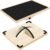 Balance Board Professional Wobble Board for Adults Anti-Slip for Physical Therapy Standing Desk Core Strength Wooden Rocker Board(350LBS)