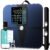 Lepulse Smart Scale for Body Weight, 8-Electrode Body Composition Scale | with BMI Body Fat Muscle Mass, Rechargeable Digital Body Scale with 20 Metrics in App, Large Color Display and Report, Black