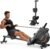 YOSUDA Rowing Machine for Home, Magnetic Rower Machine for Beginners to Athletes, Use with Resistance Adjustment Function, Bluetooth, App Supported, LCD Monitor, and Comfortable Seat Cushion