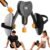 Kegel Trainer Pro for Men, 20-130LBS Adjustable Resistance Pelvic Floor Trainer with Built-in Rep Counter, Anti-Slip Straps & EVA Pads, Inner Thigh Exerciser for Home Workout