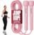 SPORTBIT Adjustable Jump Rope for Fitness and Exercise | Fitness and Exercise, Cardio, Boxing, and Weight Loss, Speed Rope, Men & Women