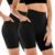 Leafigure 2 Pack Womens Biker Shorts with Pockets 6″ | High Waisted, Tummy Control, Running, Gym, Workout, Yoga Shorts