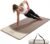 EaseUp 10mm Thick Yoga Mat, 73″×31.5″ Extra Wide, Non-Slip with Strap | Extra thick 0.4inch yoga mats for Yoga,Exercise,Pilates and Fitness, for Women Men Home Workout