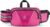Fanny Pack for Men Women Waist Bag with Water Bottle Holder for Hiking, Travel,Dog Walking, Workout (Pink)