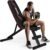 Yagud Weight Bench Press, Adjustable Workout Bench, Foldable Strength Bench