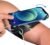 VUP Running Armband 360°Rotatable for iPhone 17/16/15/14/13/Pro Max/Pro/Mini/12/11/SE/Xs/XR/X/8/7/Plus, Fits All 4-6.7 Inch Smartphones, with Key Holder Phone Armband for Running Hiking Biking (Black)