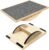 Balance Board Professional Wobble Board for Adults Anti-Slip for Physical Therapy Standing Desk Core Strength Wooden Rocker Board(350LBS)