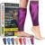 BLITZU Calf Compression Sleeves, Footless Compression Socks for Men & Women | Leg Support Brace, Shin Splint Pain Relief, Reduce Varicose Vein Swelling, Muscle Recovery, Running, Nursing, Fitness, Travel