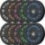 HANDBODE 2-Inch High-Bounce Bumper Plates, Olympic Weight Set, 10-650 lb | Barbell Weight Plates Set for Home Gym, Colored Weights Rubber Strength Training Plate for Weight Lifting